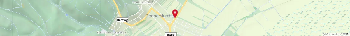 Kartendarstellung des Standorts für Schutzengel-Apotheke in 7082 Donnerskirchen
